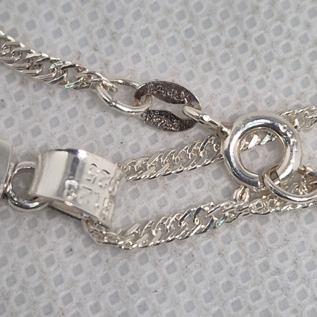 CADENA, DIJE PLATA 5.9 GRMS (SEMINUEVO)
