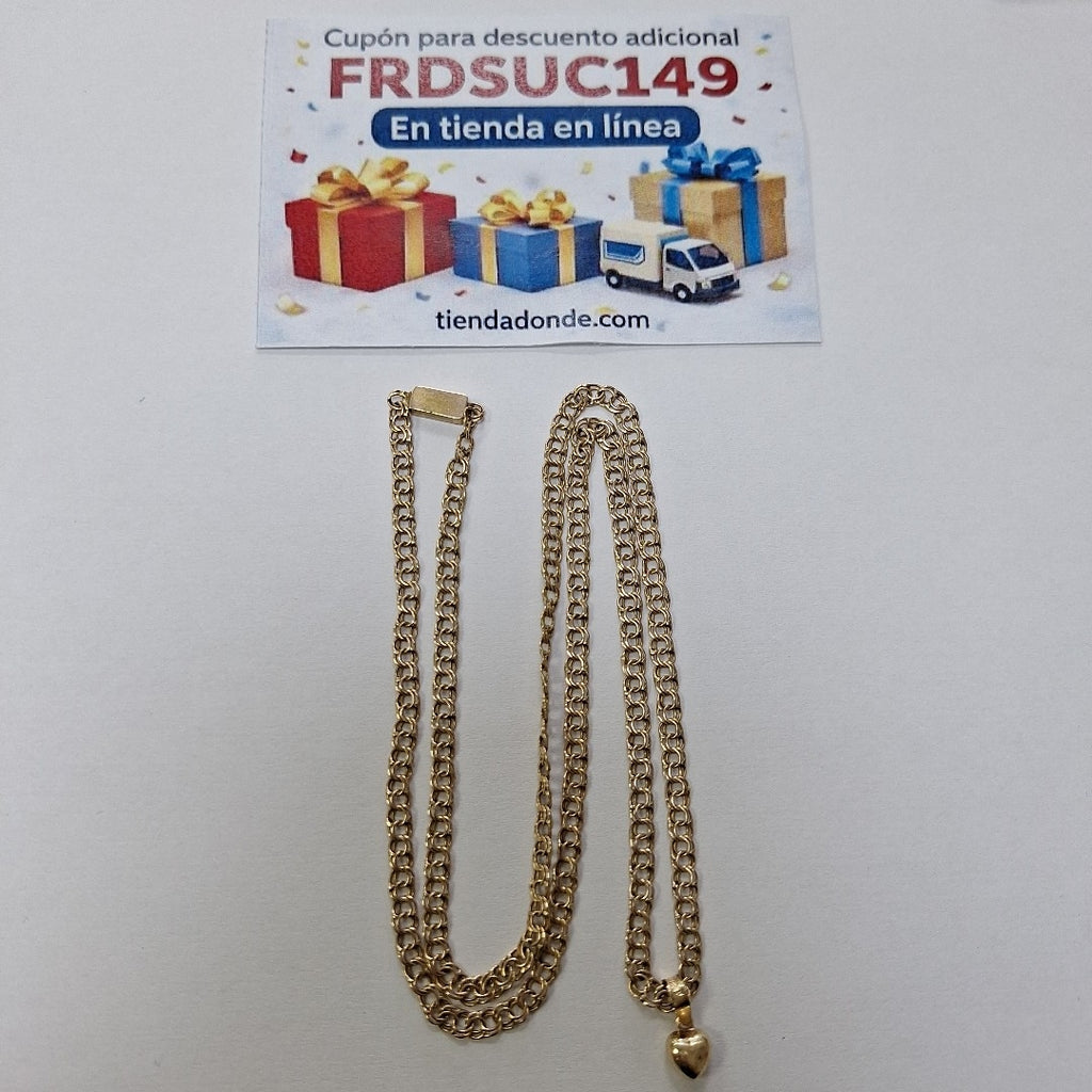 CADENA ORO 8 K 8.3 GRMS (SEMINUEVO)