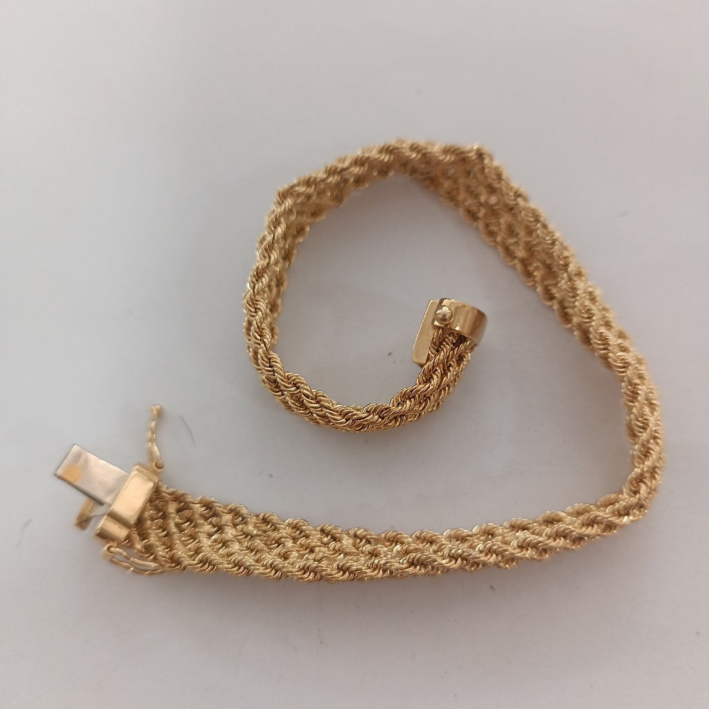 PULSERA ORO 14 K 10.6 GRMS (SEMINUEVO)