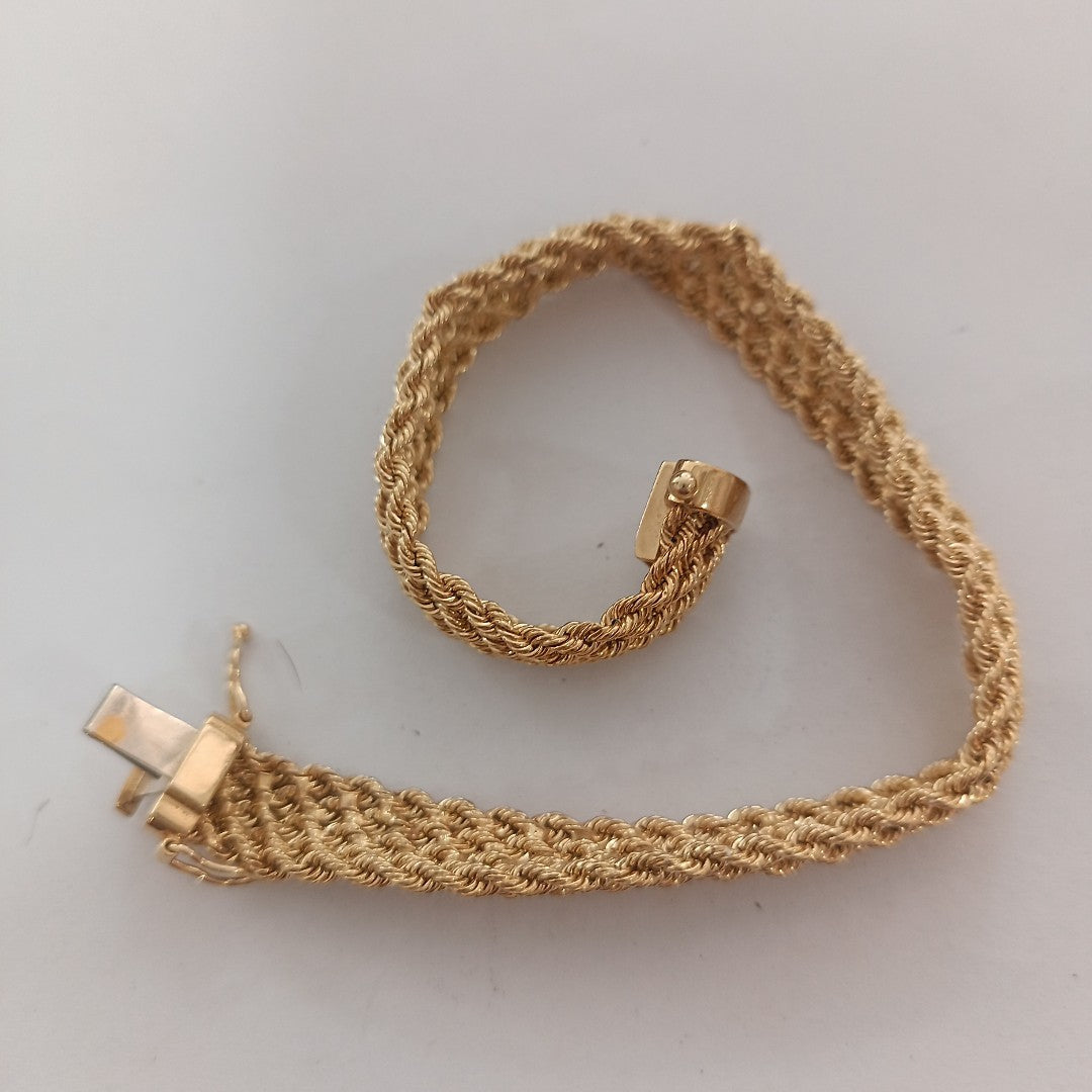 PULSERA ORO 14 K 10.6 GRMS (SEMINUEVO)