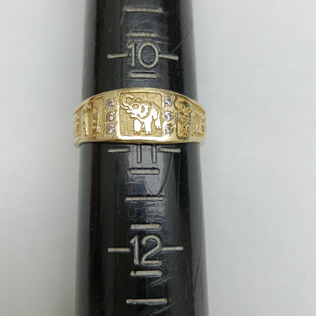 ANILLO ORO 14 K 5.3 GRMS (SEMINUEVO)