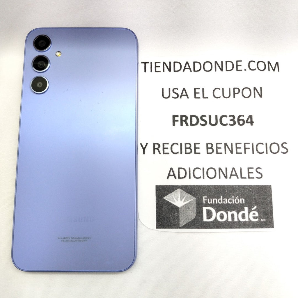 CELULAR SAMSUNG GALAXY A34 5G SM-A346M/N 128 GB 6 GB RAM (SEMINUEVO)