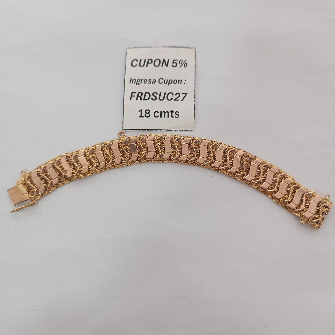 PULSERA ORO 8 K 28.4 GRMS (SEMINUEVO)