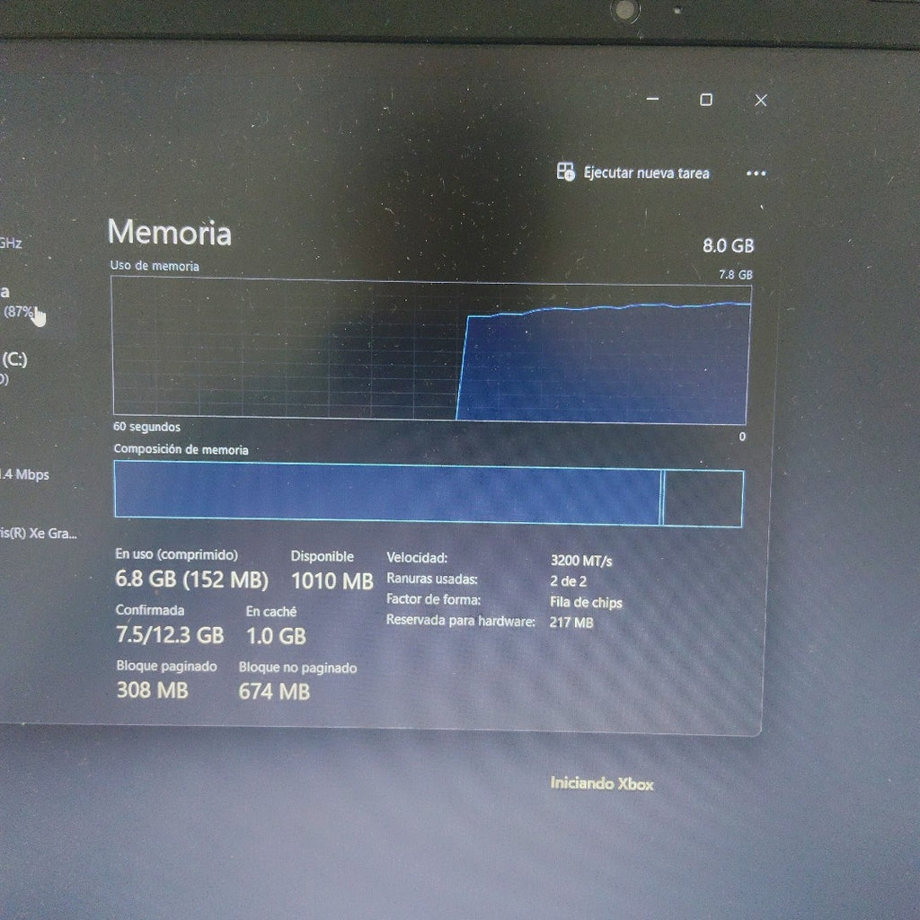 LAPTOP LENOVO IDEAPAD 3 15ITL6 (2023) 256 GB SSD 8 GB RAM (SEMINUEVO)