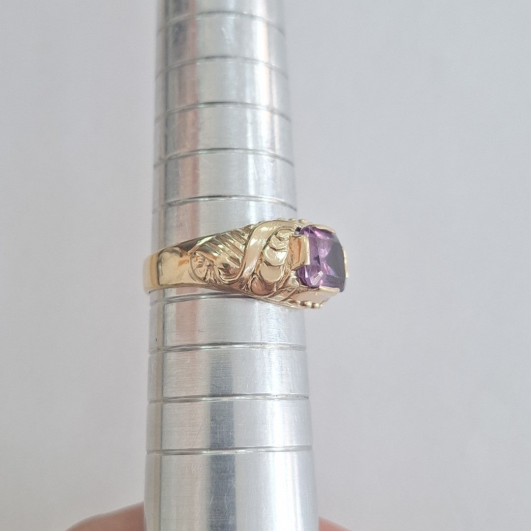 ANILLO ORO 10 K 6.9 GRMS (SEMINUEVO)