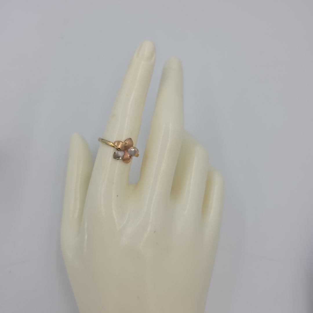 ANILLITO ORO, ORO COMBINADO 10 K 1.2 GRMS (SEMINUEVO)