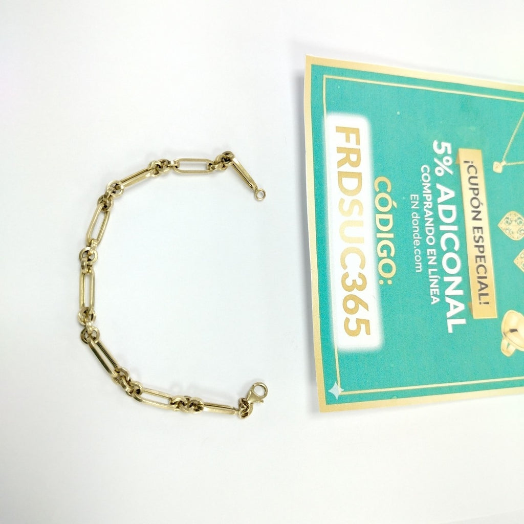 PULSERA ORO 14 K 4.7 GRMS (SEMINUEVO)
