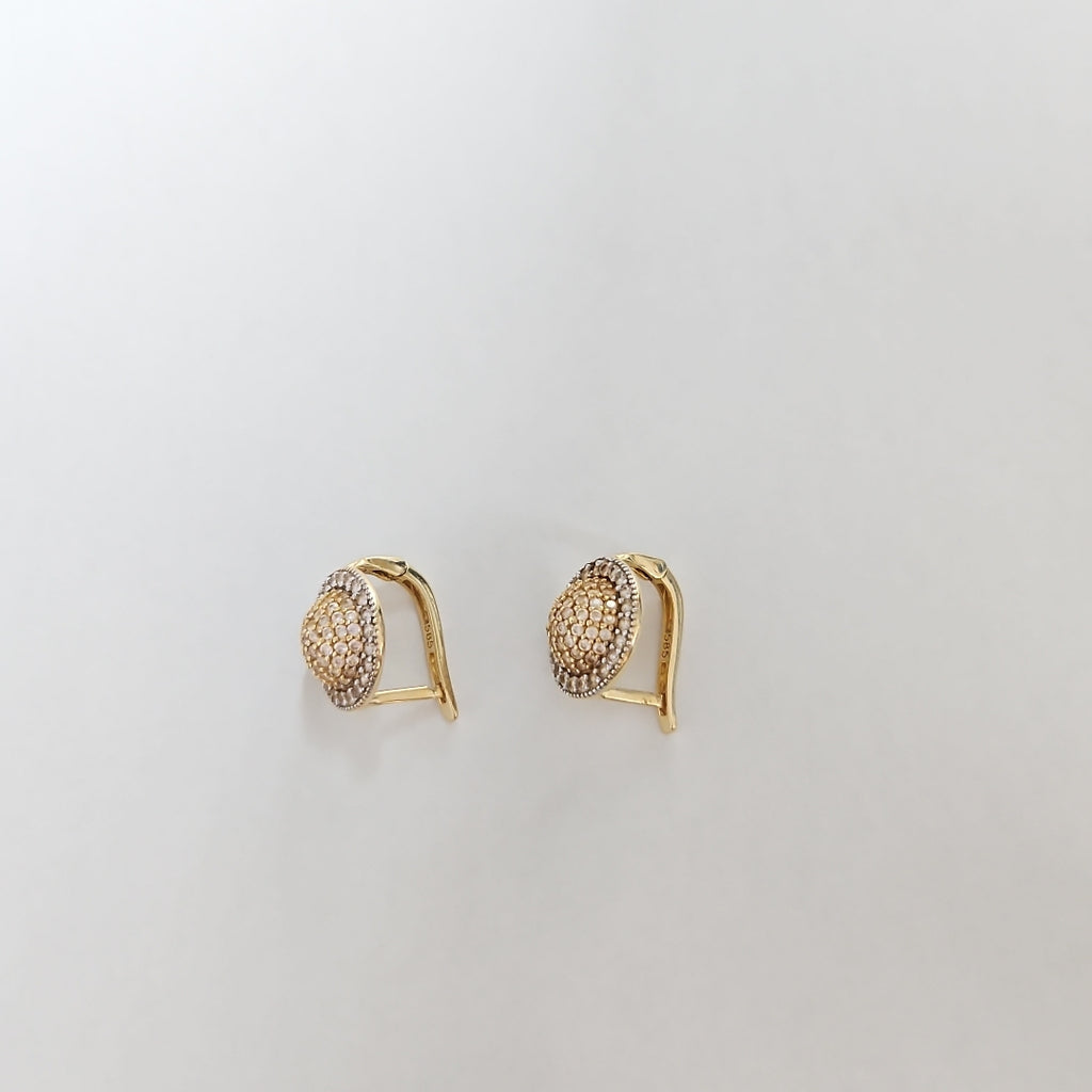 ARETES PAR ORO 14 K 3,70 GRMS (SEMINUEVO)