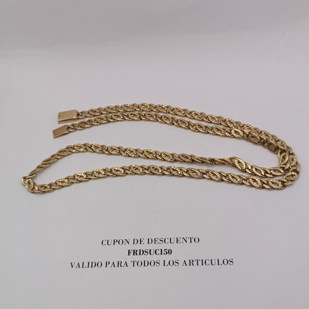 CADENA ORO 10 K 42.3 GRMS (SEMINUEVO)
