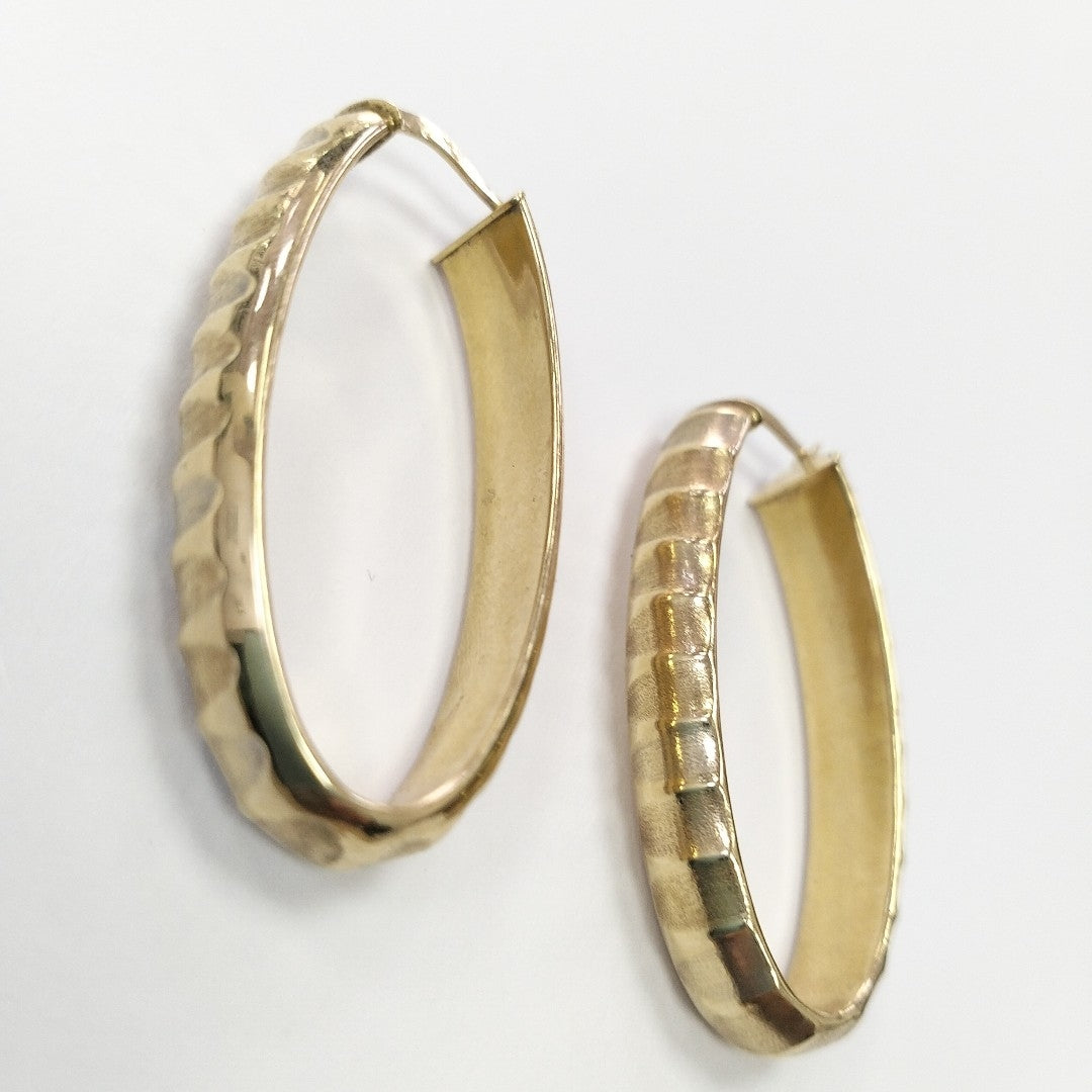 ARRACADAS PAR ORO 14 K 7.4 GRMS (SEMINUEVO)