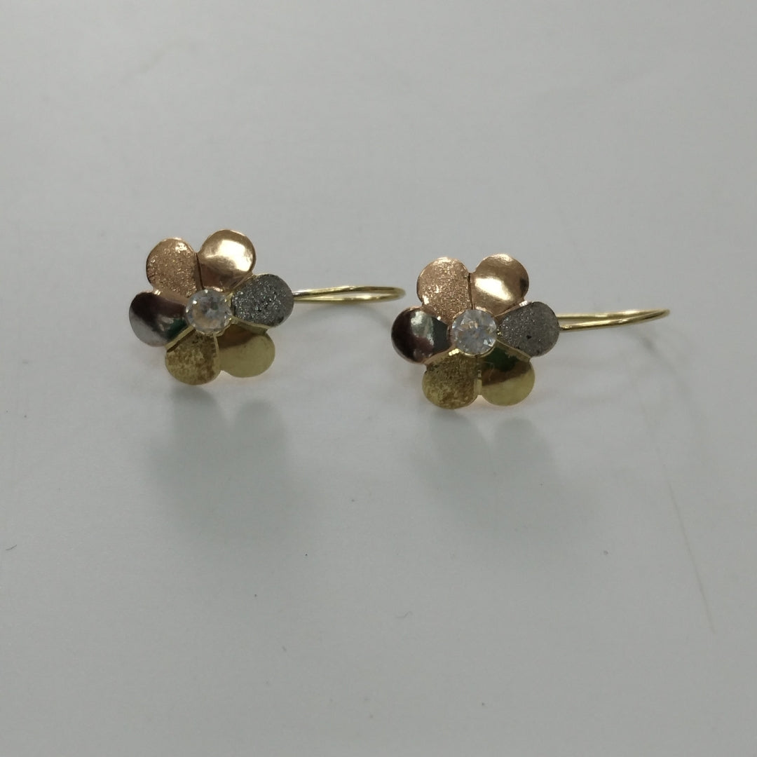 ARETES PAR ORO 10 K 1,00 GRMS (SEMINUEVO)