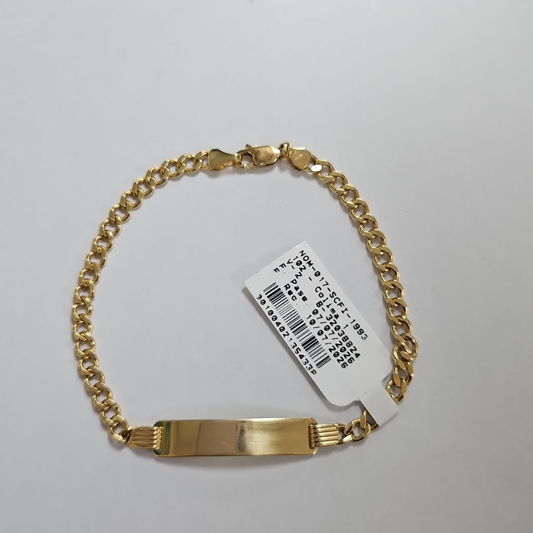 ESCLAVA ORO 14 K 4.5 GRMS (SEMINUEVO)