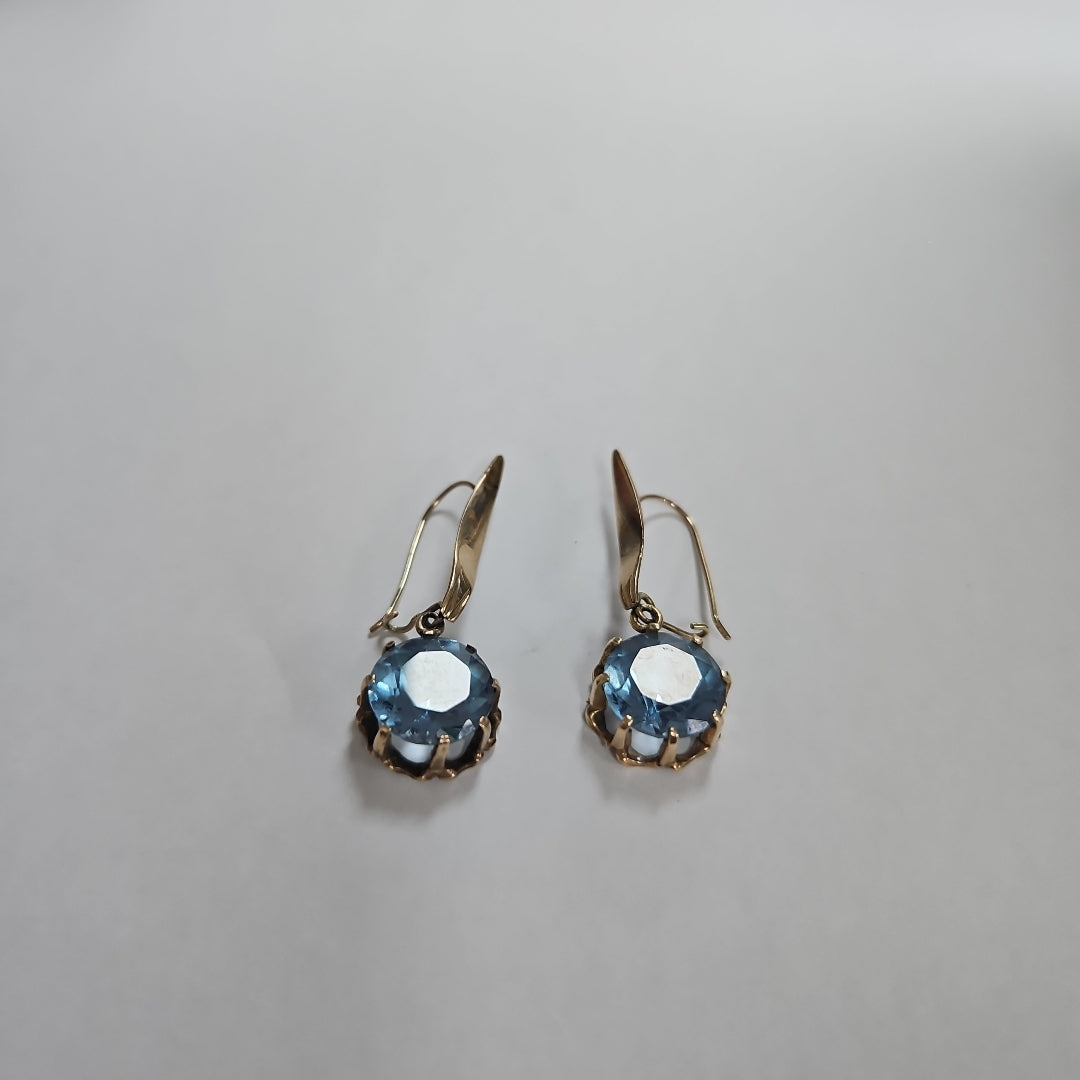 ARETES PAR ORO 8 K 5.6 GRMS (SEMINUEVO)