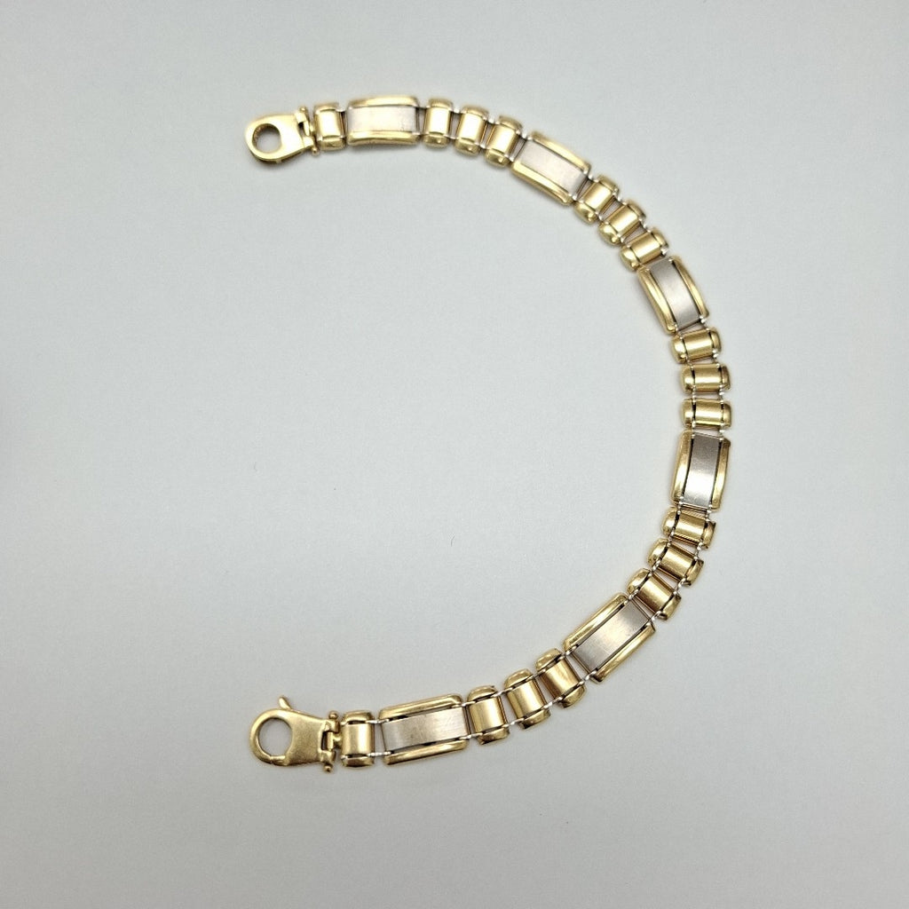 PULSERA ORO BLANCO 14 K 14,40 GRMS (SEMINUEVO)