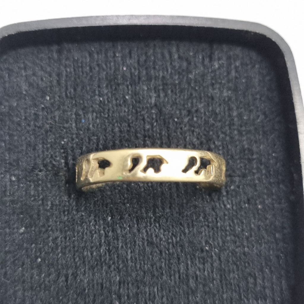 ARGOLLA ORO 14 K 1.5 GRMS (SEMINUEVO)
