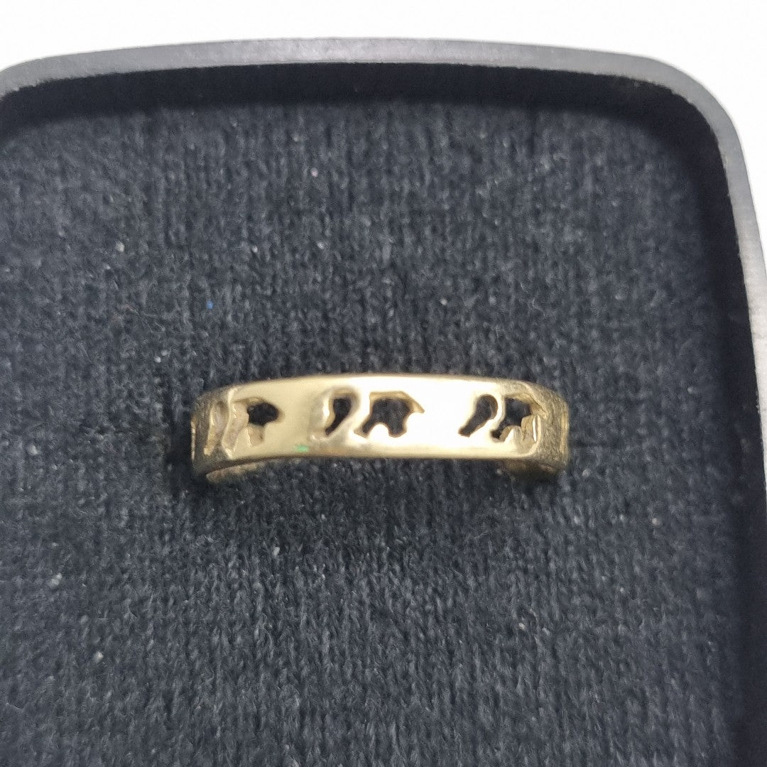 ARGOLLA ORO 14 K 1.5 GRMS (SEMINUEVO)