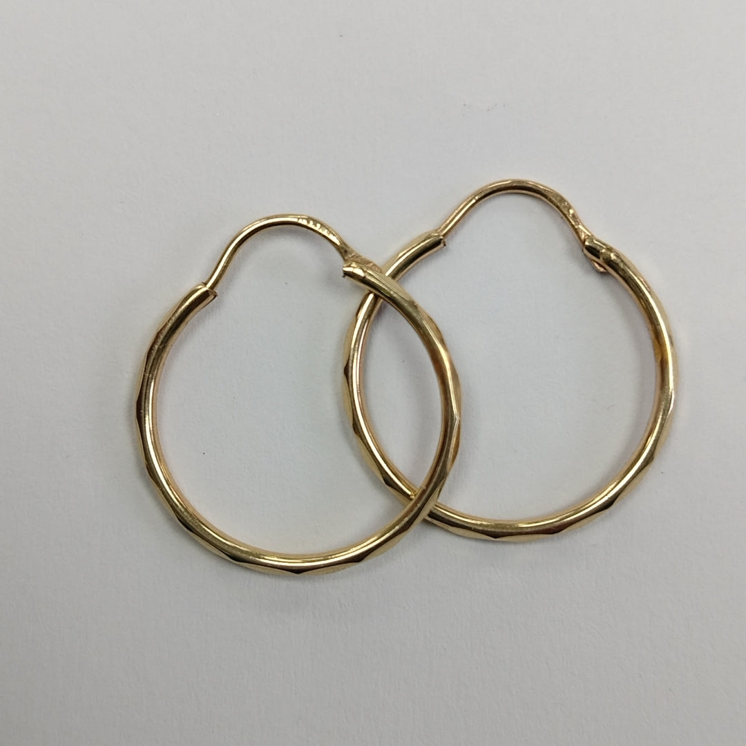 ARRACADAS PAR ORO 10 K 1.6 GRMS (SEMINUEVO)