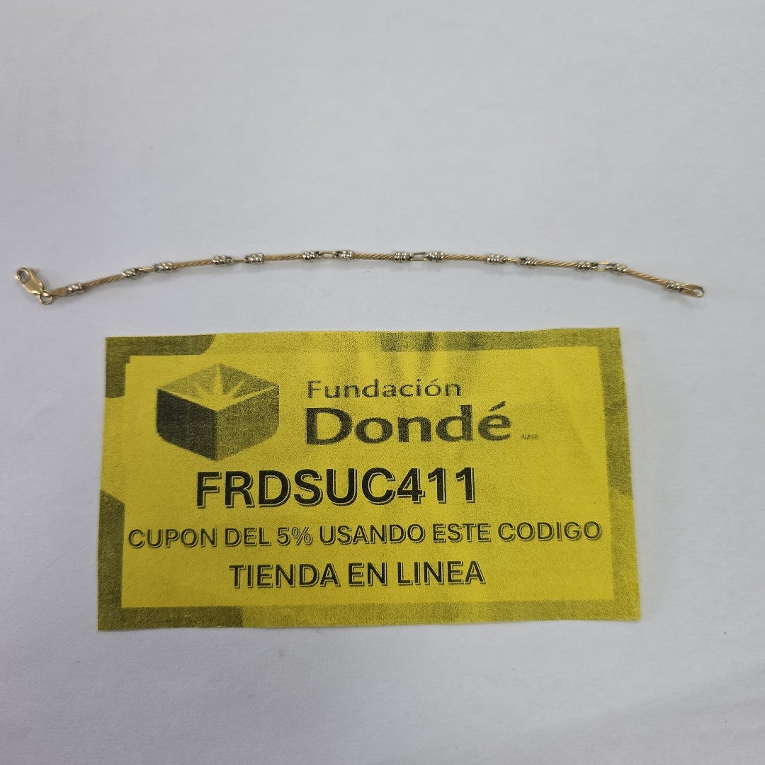 PULSERA ORO 14 K 5.3 GRMS (SEMINUEVO)