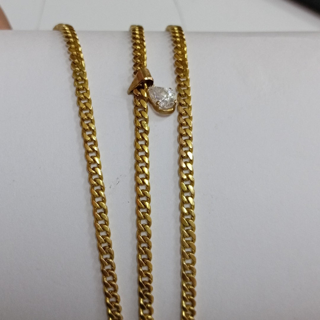 CADENA, DIJE ORO 10 K 18.9 GRMS (SEMINUEVO)