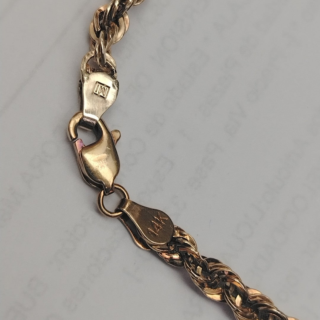 CADENA ORO 14 K 6.8 GRMS (SEMINUEVO)