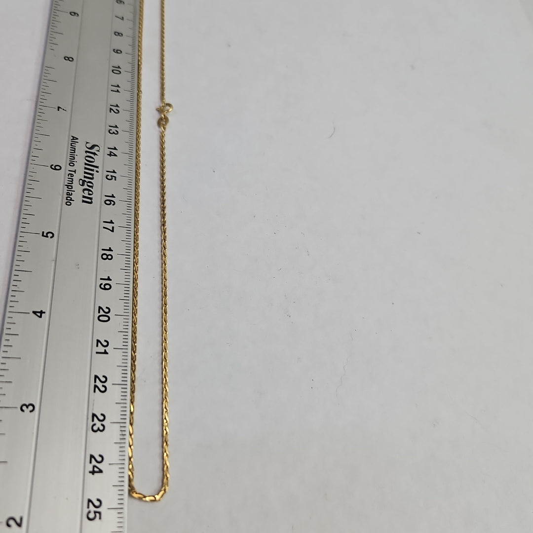 CADENA ORO 14 K 2.6 GRMS (SEMINUEVO)