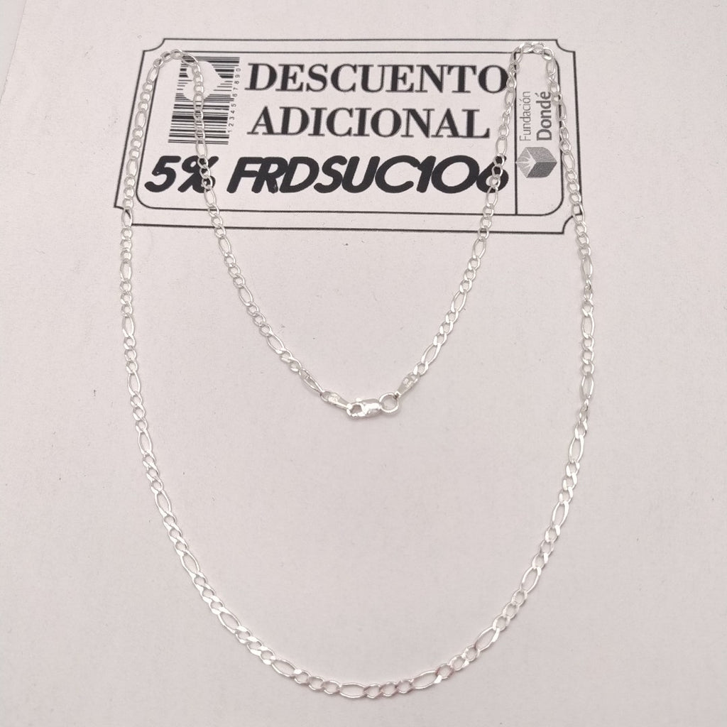 CADENA 3X1 PLATA .925 60 CM 4.82 GR (NUEVO)