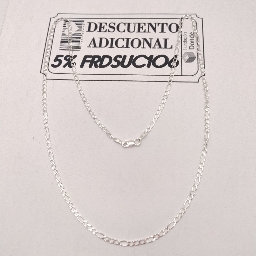 CADENA 3X1 PLATA .925 60 CM 4.82 GR (NUEVO)