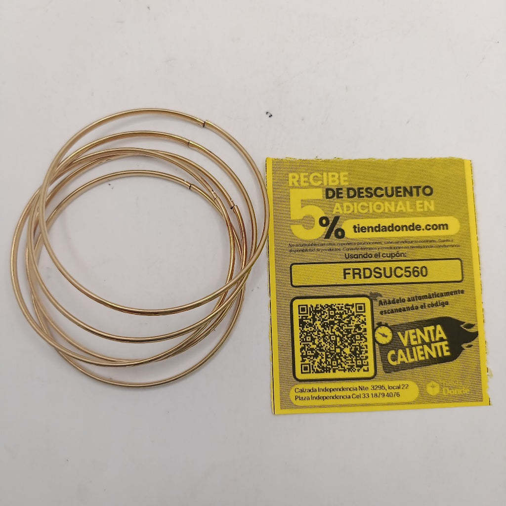 PULSERA RIGIDA ORO 10 K 15.3 GRMS (SEMINUEVO)