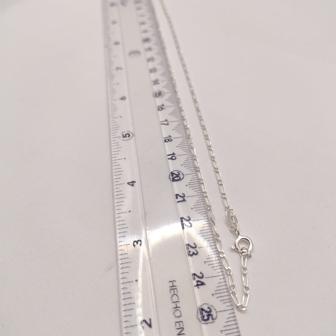 CADENA TEJIDO 1X1 PLATA .925 50 CM 2.9 GR (NUEVO)