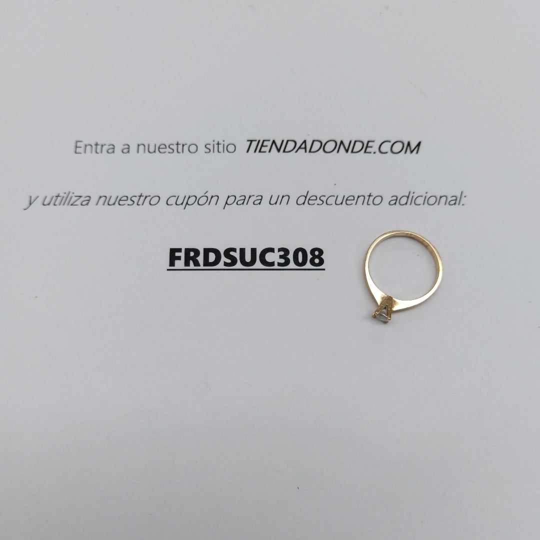 ANILLITO ORO 14 K 2 GRMS (SEMINUEVO)