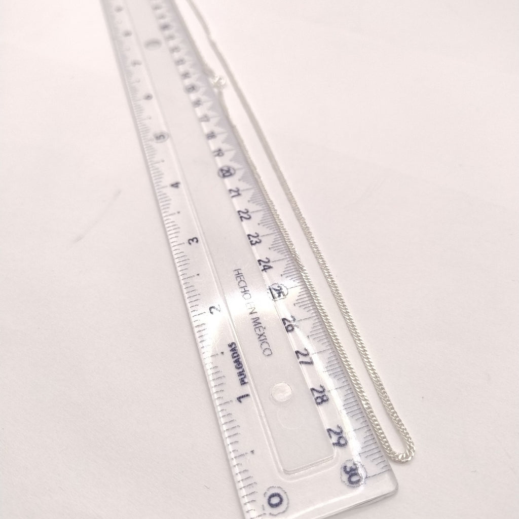 CADENA BARBADA PLATA .925 60 CM 4.82 GR (NUEVO)