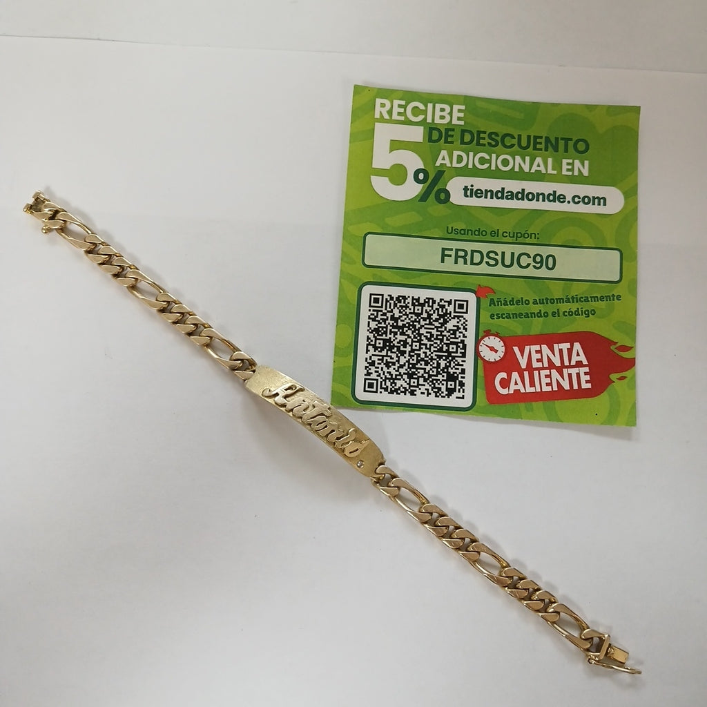 ESCLAVA ORO 14 K 37.4 GRMS (SEMINUEVO)