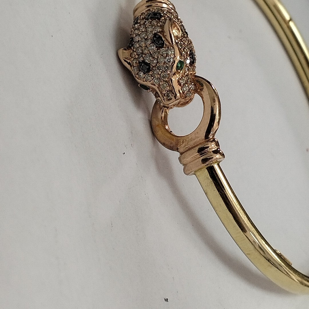 PULSERA RIGIDA ORO 14 K 9,40 GRMS (SEMINUEVO)