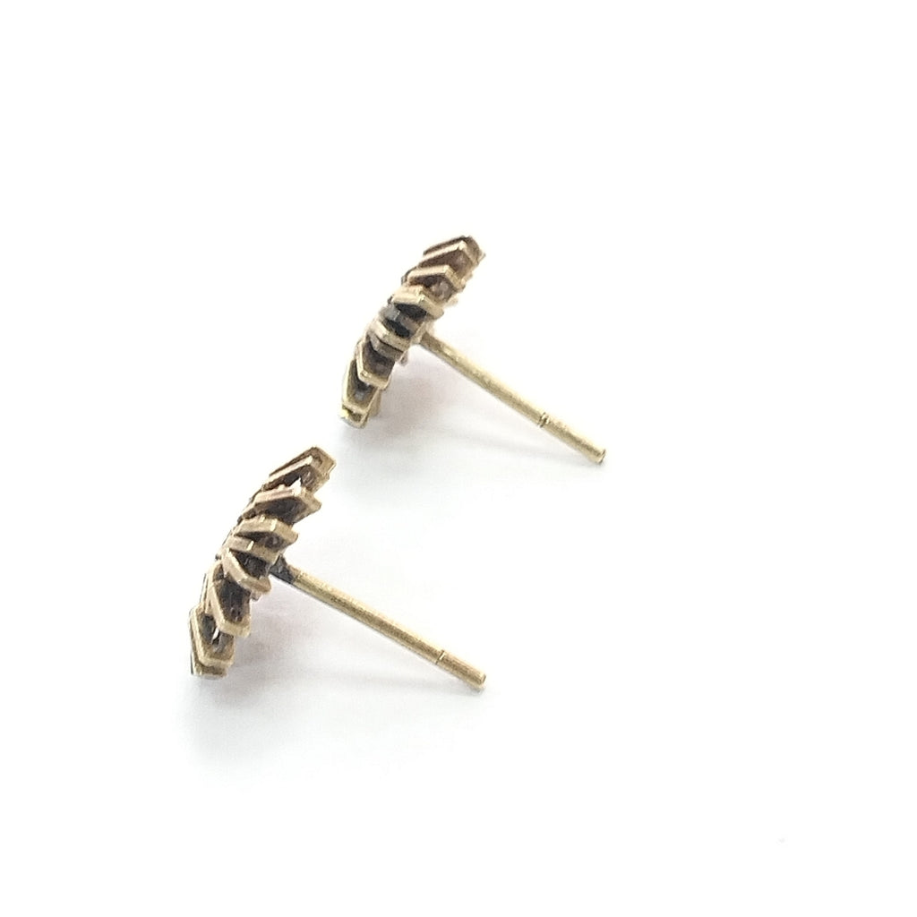 ARETES PAR ORO 14 K 1.7 GRMS (SEMINUEVO)