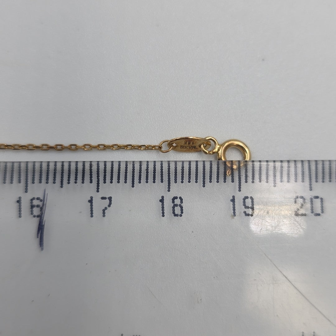PULSERA ORO, ORO COMBINADO 14 K 1.8 GRMS (SEMINUEVO)