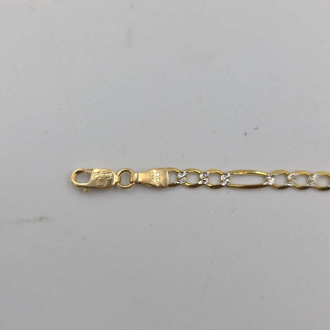 ESCLAVA ORO, RODIADO 14 K 3.5 GRMS (SEMINUEVO)