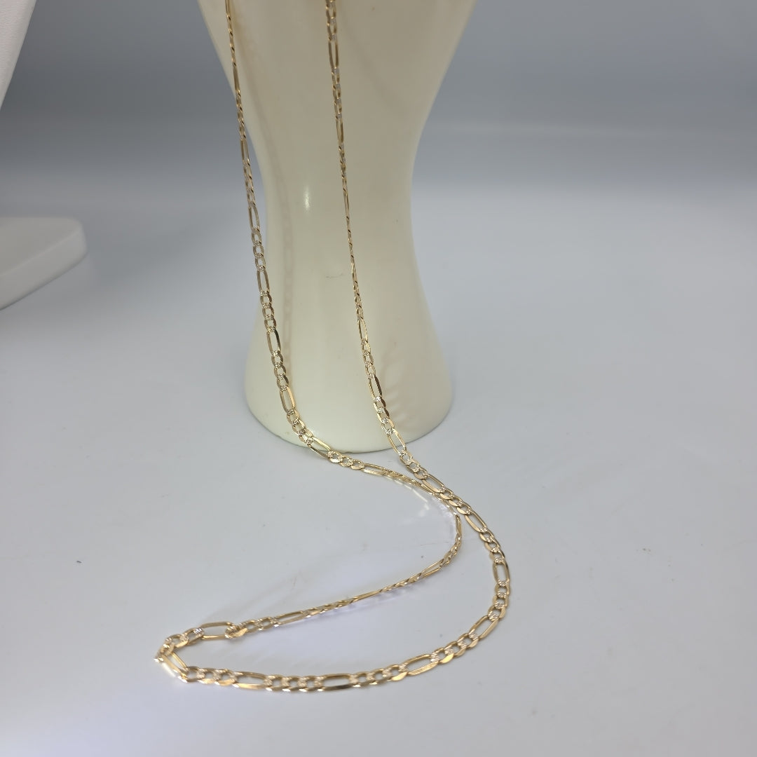 CADENA ORO, RODIADO 14 K 12.1 GRMS (SEMINUEVO)