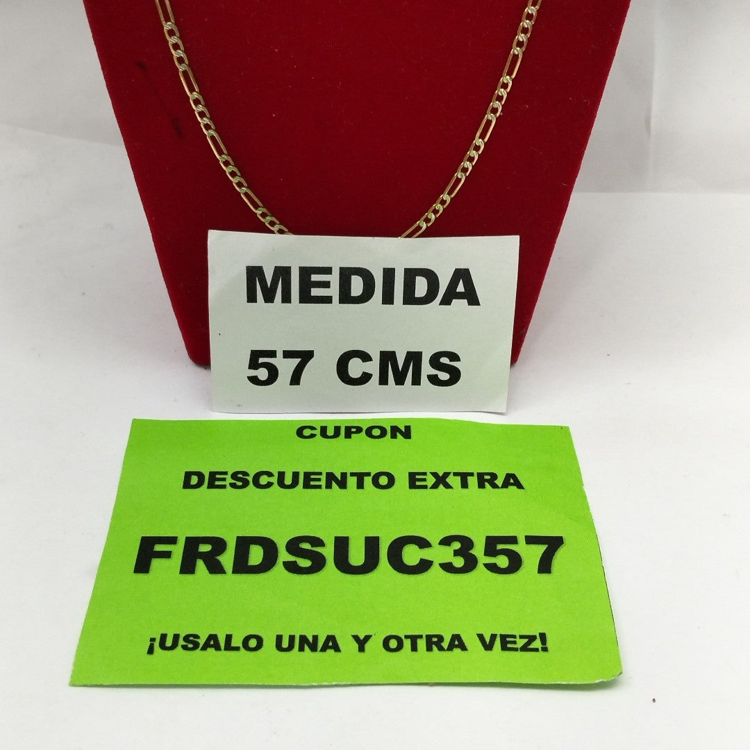 CADENA ORO 14 K 4,40 GRMS (SEMINUEVO)
