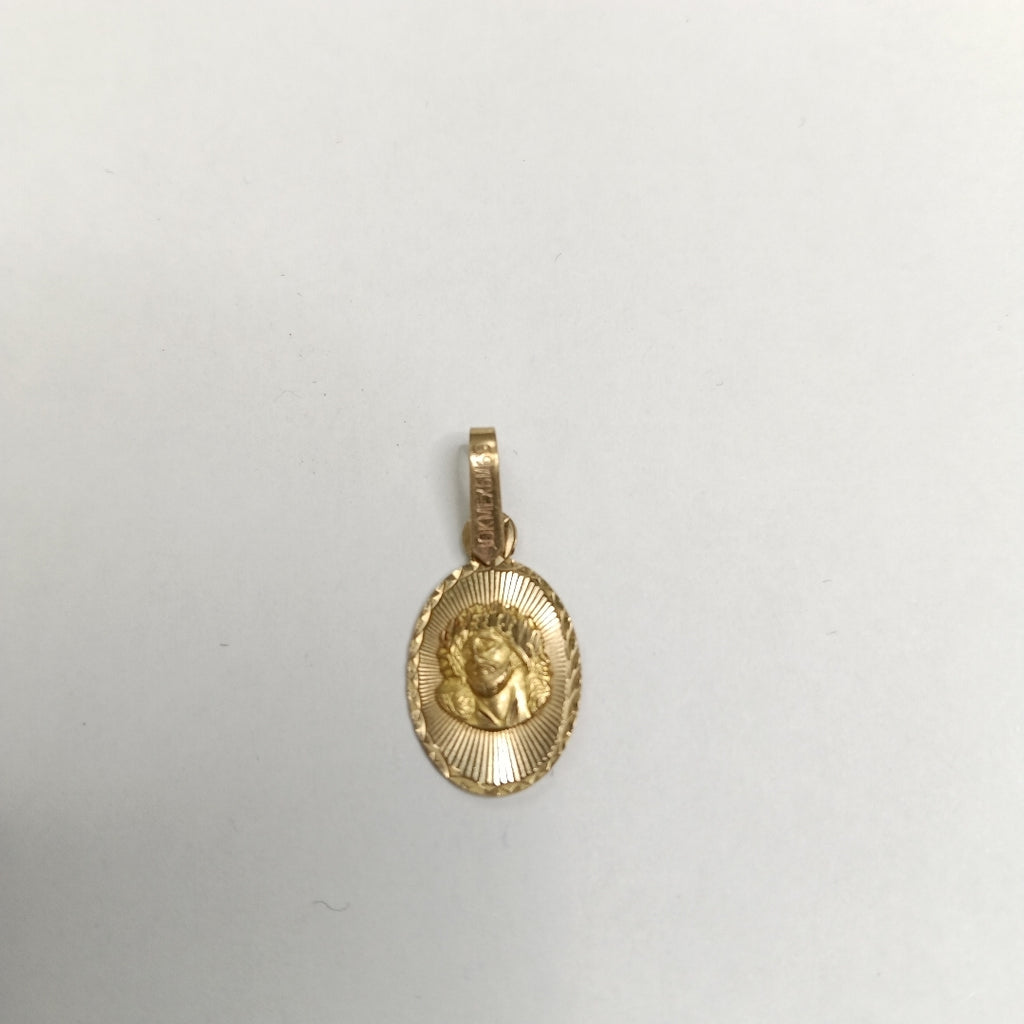 MEDALLA RELIGIOSA ORO 10 K 0.7 GRMS (SEMINUEVO)