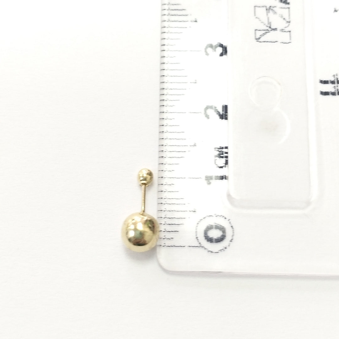 BROQUELES PAR ORO 14 K 1.7 GRMS (SEMINUEVO)