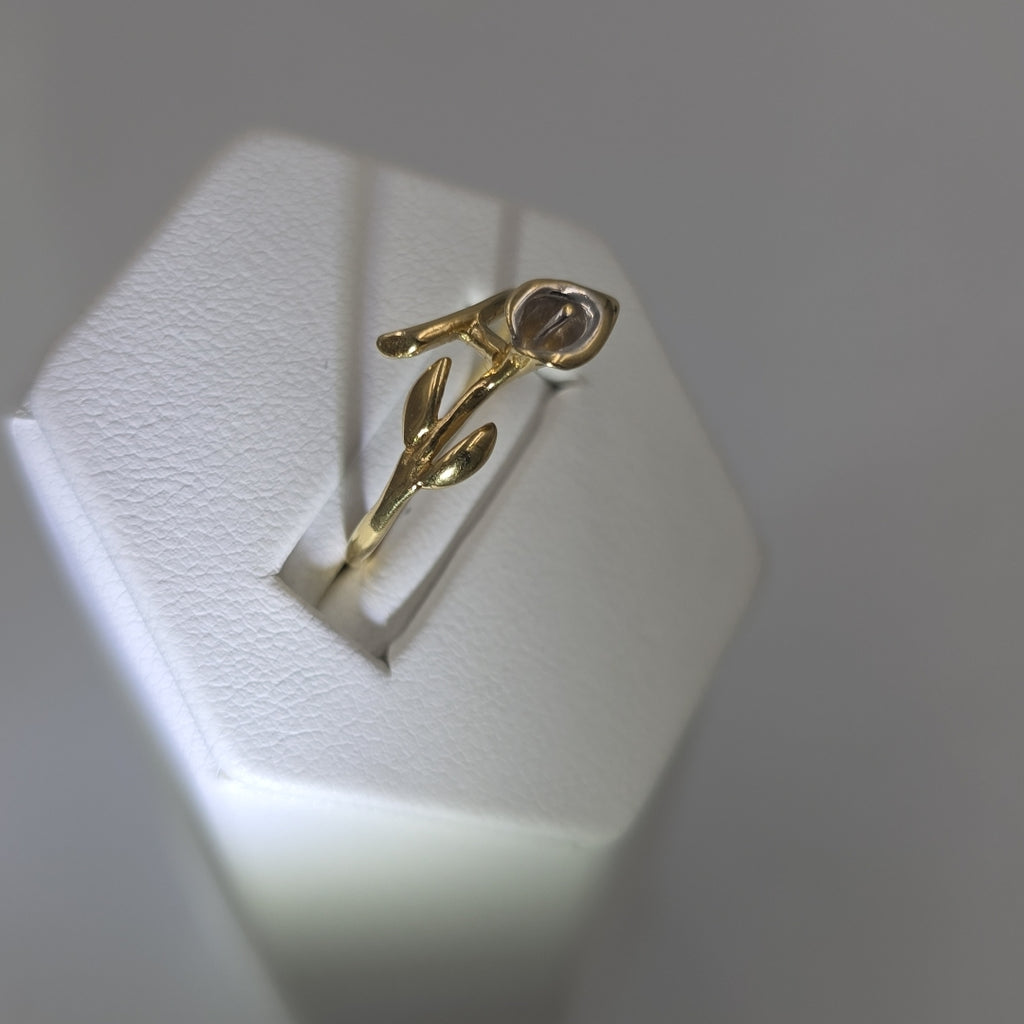 ANILLO ORO,RODIADO 14 K 1,90 GRMS (SEMINUEVO)