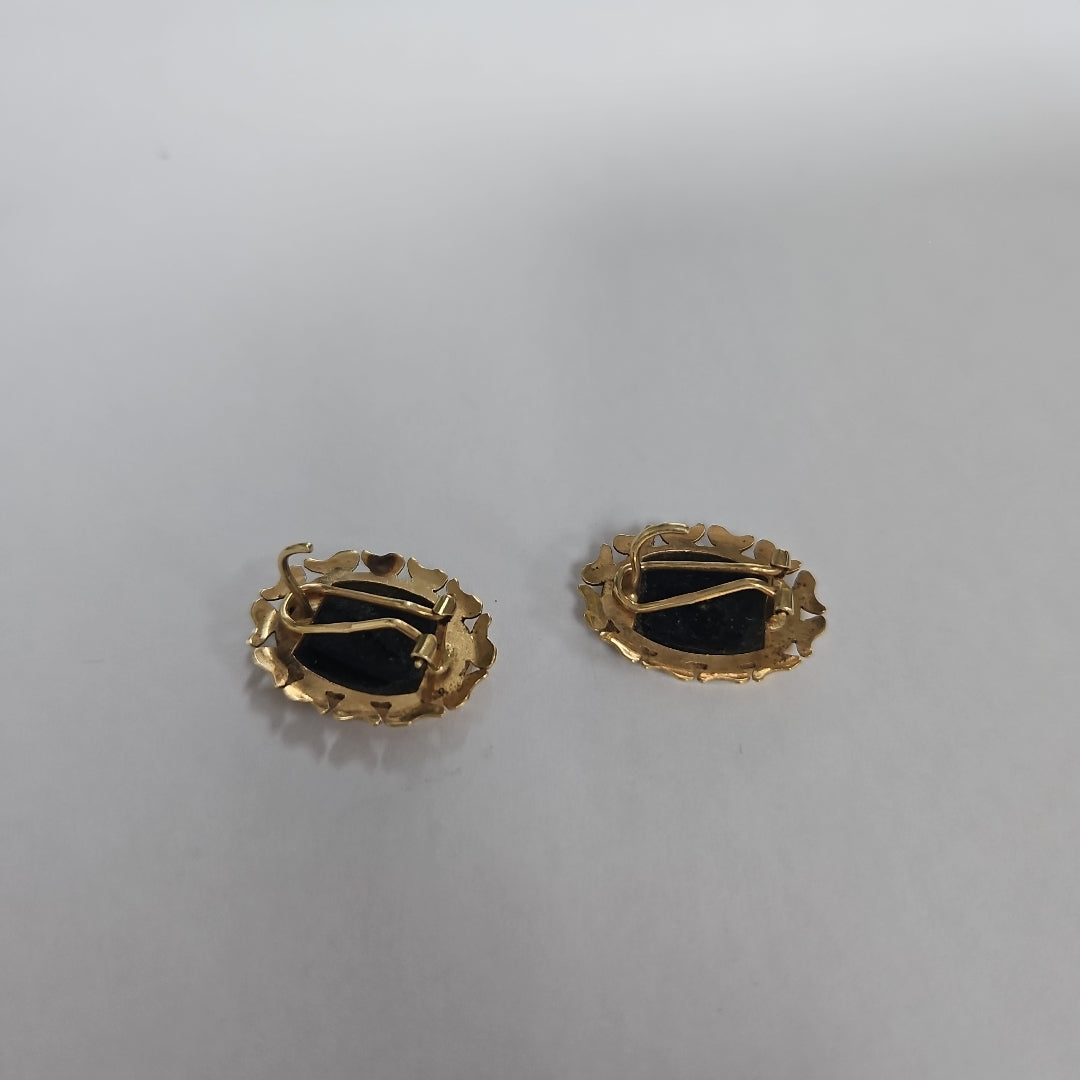 ARRACADAS PAR ORO 14 K 6.7 GRMS (SEMINUEVO)