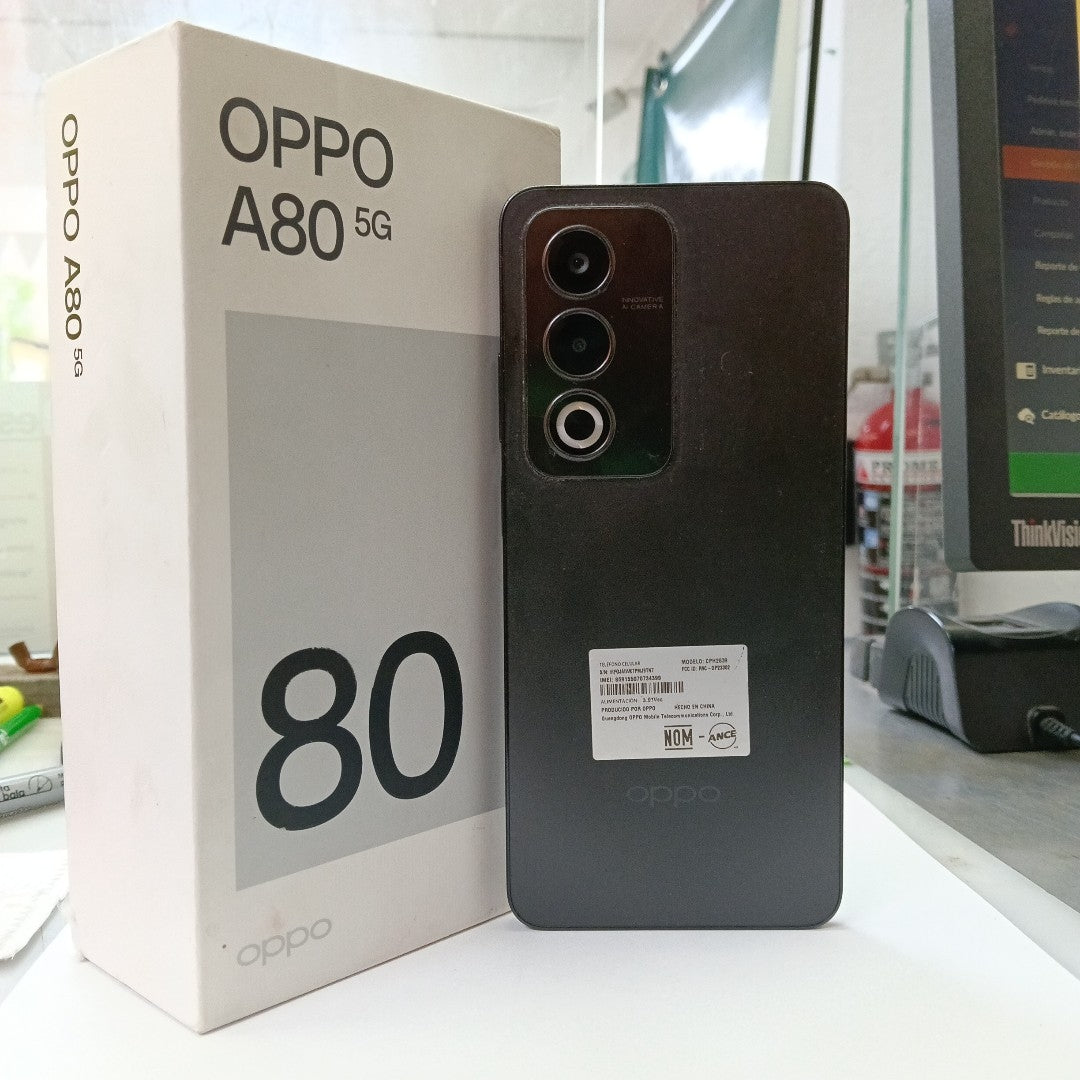 CELULAR OPPO A80 5G CPH2639 (2024) 256 GB 8 GB RAM (SEMINUEVO)