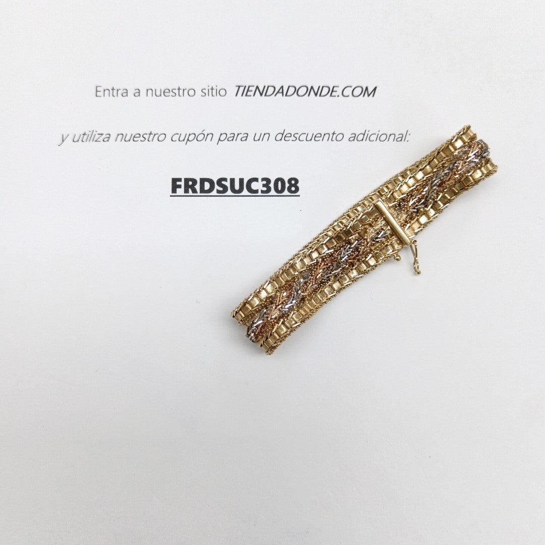 PULSERA ORO 14 K 31,40 GRMS (SEMINUEVO)