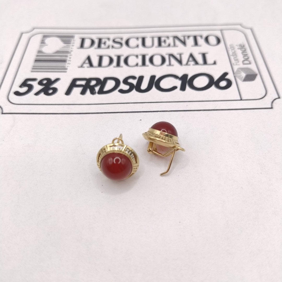 ARETES PAR ORO 10 K 2.9 GRMS (SEMINUEVO)