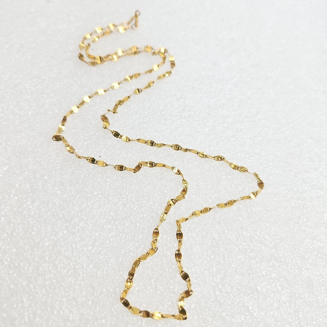 CADENA ORO 21 K 3.3 GRMS (SEMINUEVO)