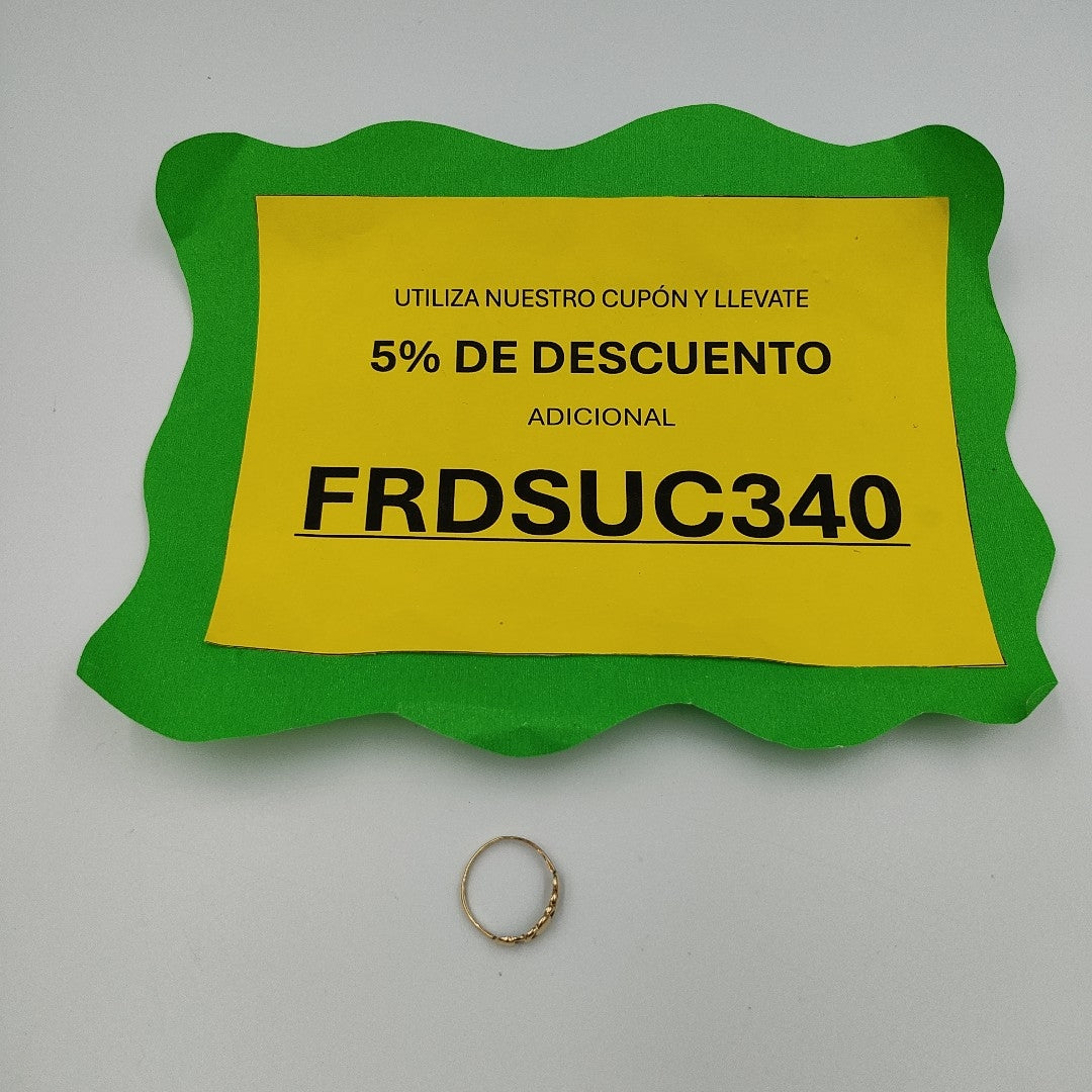 ANILLITO ORO 8 K 1,00 GRMS (SEMINUEVO)