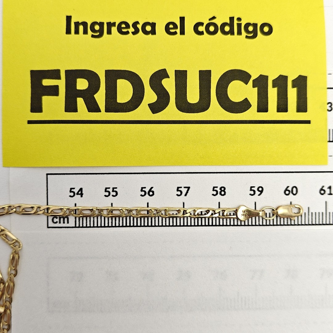 CADENA ORO 14 K 14,10 GRMS (SEMINUEVO)