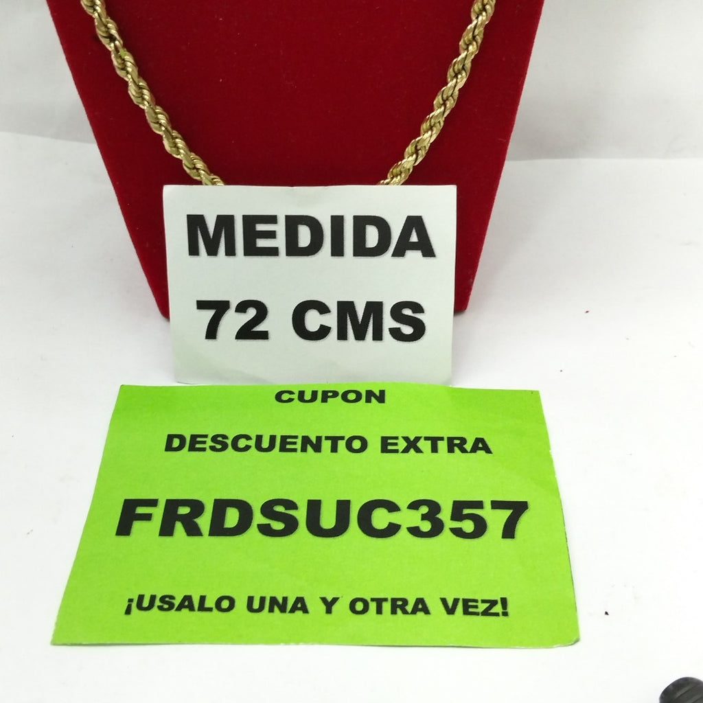 CADENA ORO 14 K 21,00 GRMS (SEMINUEVO)