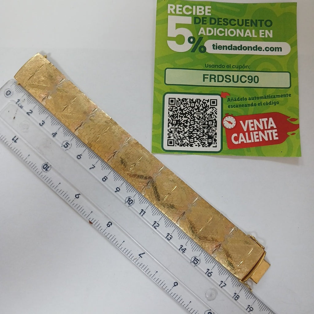 PULSERA ORO 18 K 55.5 GRMS (SEMINUEVO)